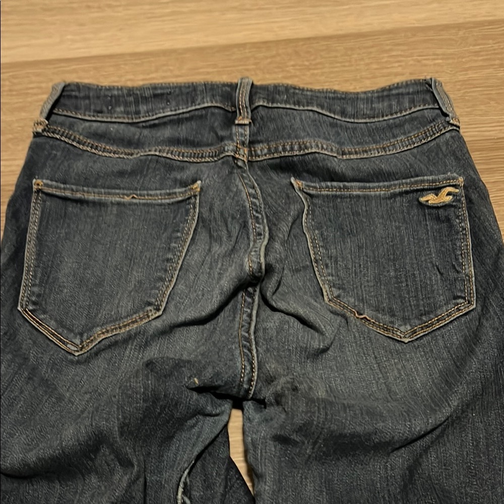 Hollister Blue Denim Jeans - Picture 6 of 8